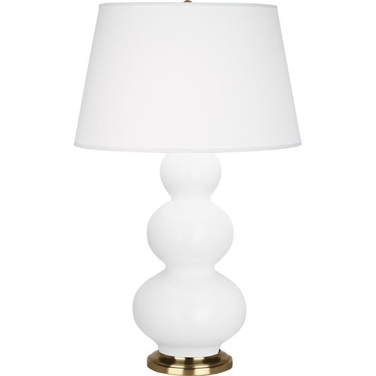 Robert Abbey  Matte Daisy Triple Gourd Table Lamp MDY40