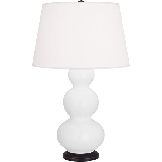 Robert Abbey  Matte Daisy Triple Gourd Table Lamp MDY41