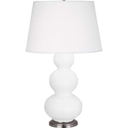 Robert Abbey  Matte Daisy Triple Gourd Table Lamp MDY42