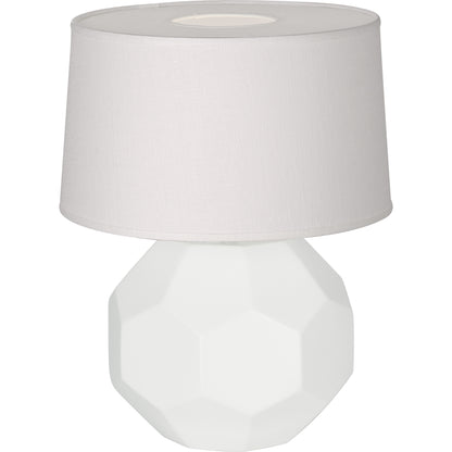 Robert Abbey  Matte Lily Franklin Accent Lamp in Matte Lily Glazed Ceramic MLY02