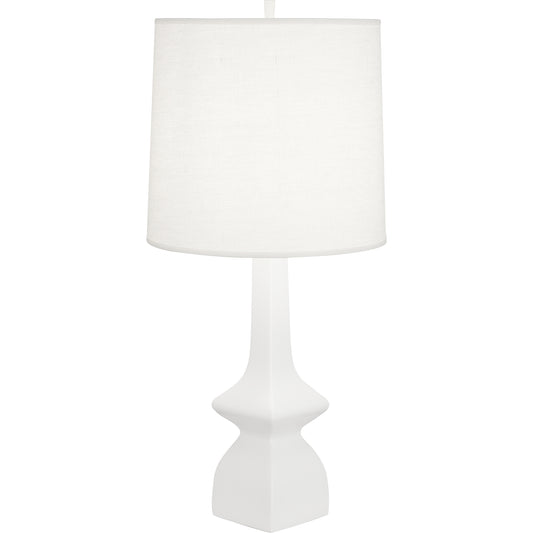 Robert Abbey  Matte Lily Jasmine Table Lamp in MATTE LILY GLAZED CERAMIC MLY10