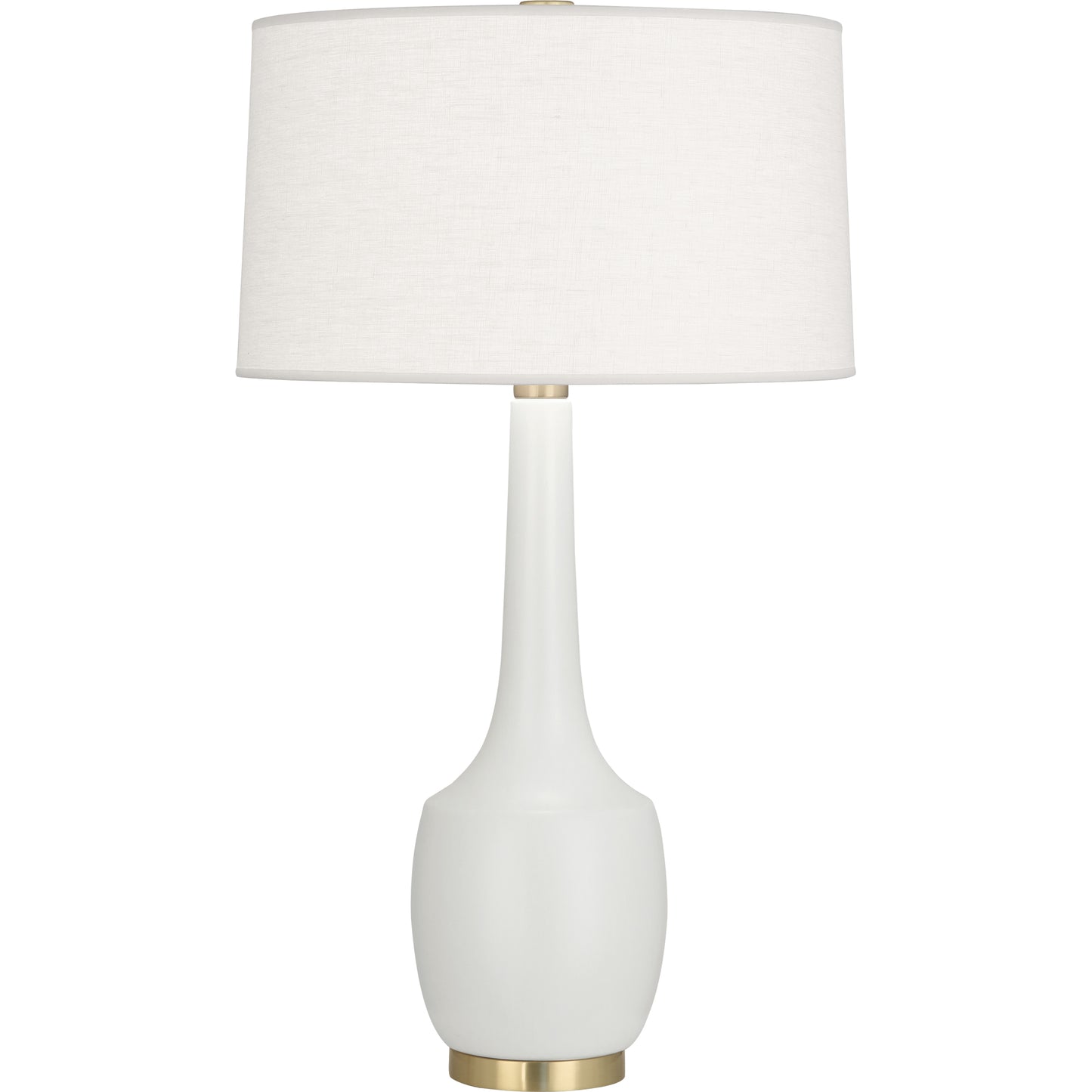 Robert Abbey  Matte Lily Delilah Table Lamp in Matte Lily Glazed Ceramic MLY70