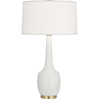 Robert Abbey  Matte Lily Delilah Table Lamp in Matte Lily Glazed Ceramic MLY70