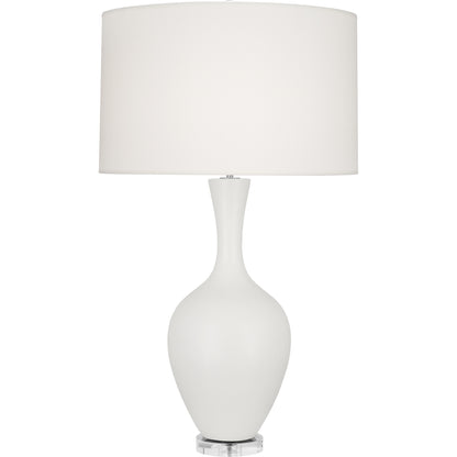 Robert Abbey  Matte Lily Audrey Table Lamp in Matte Lily Glazed Ceramic MLY80