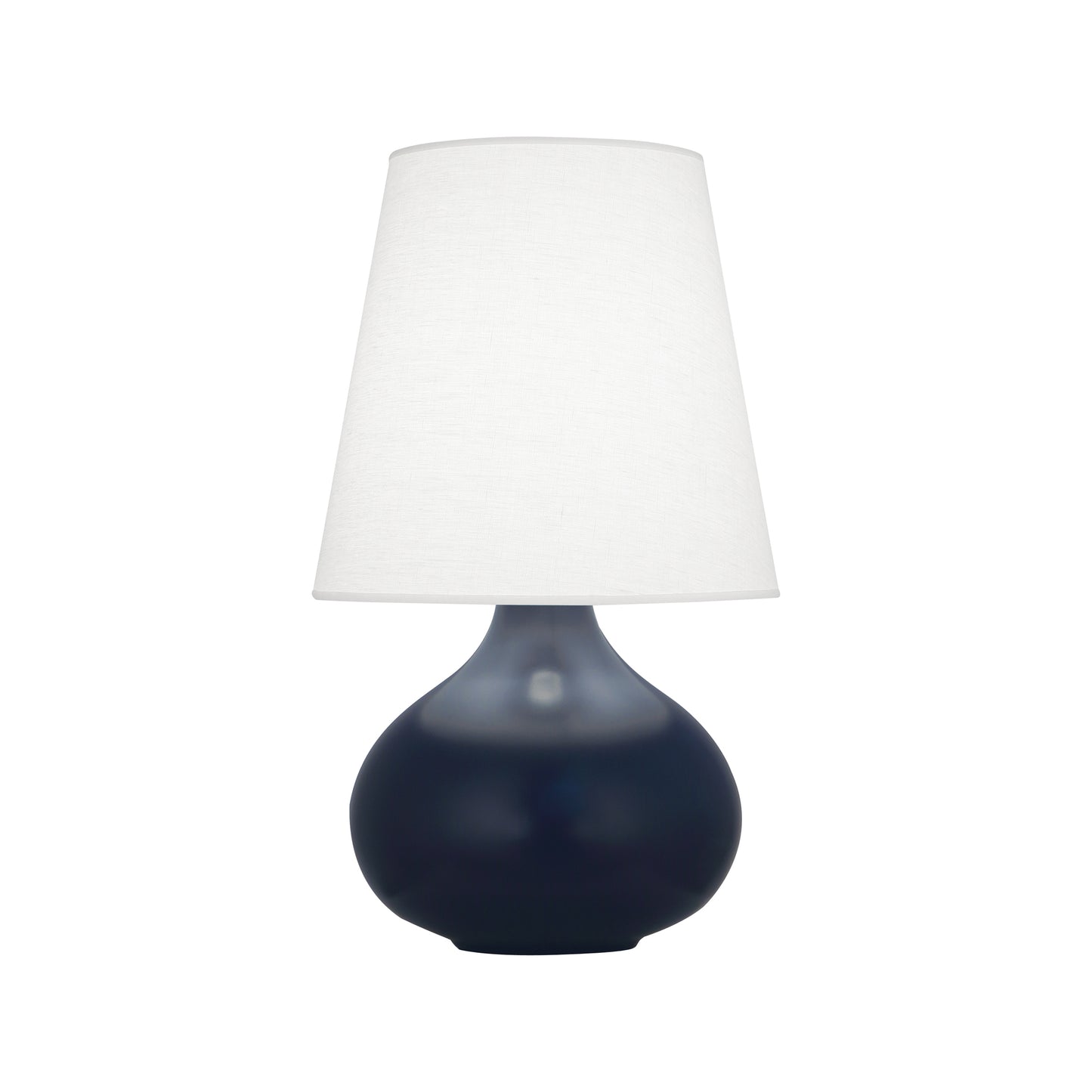 Robert Abbey  Matte Midnight Blue June Accent Lamp in Matte Midnight Blue Glazed Ceramic MMB93