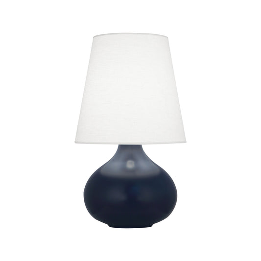 Robert Abbey  Matte Midnight Blue June Accent Lamp in Matte Midnight Blue Glazed Ceramic MMB93