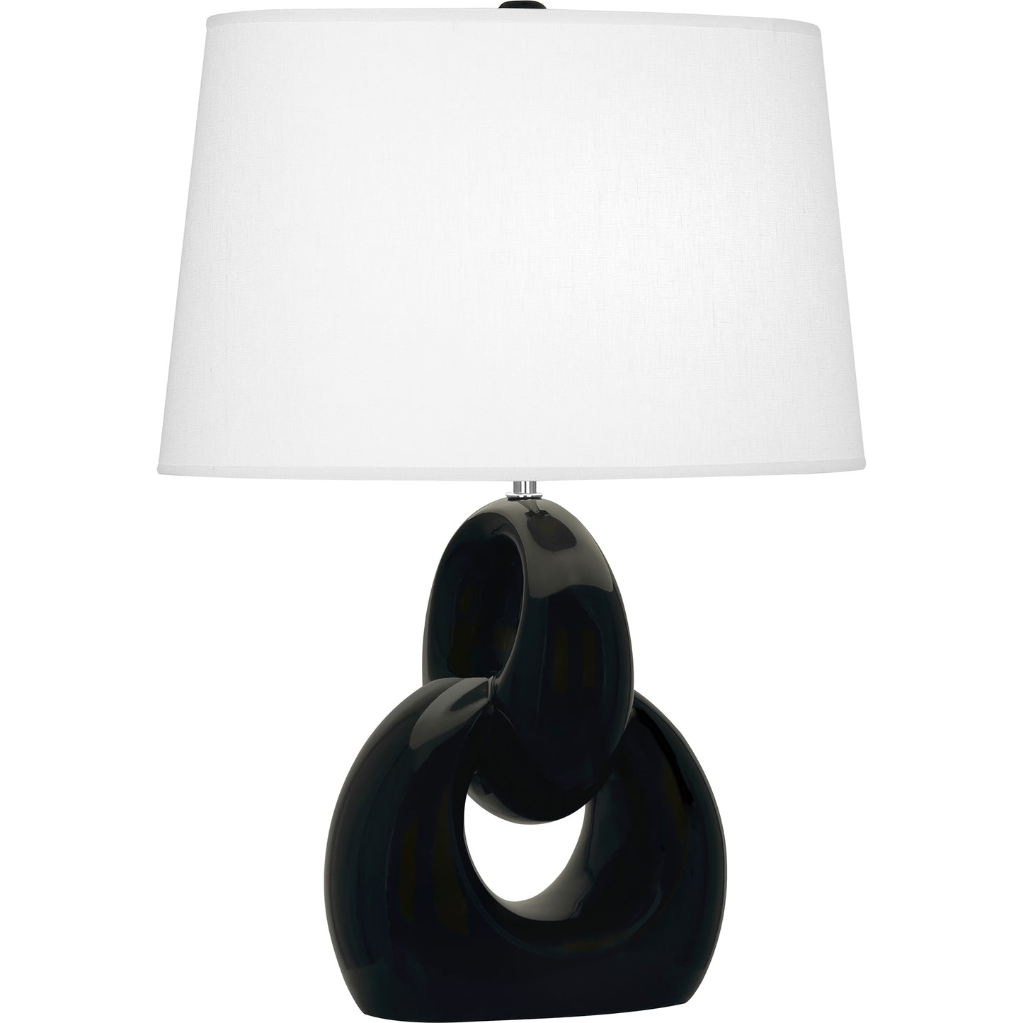 Robert Abbey  Obsidian Fusion Table Lamp OS981