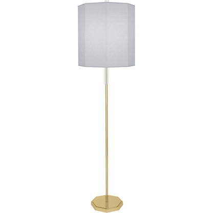 Robert Abbey  Kate Floor Lamp in Modern Brass Finish with Clear Crystal Accents PG06