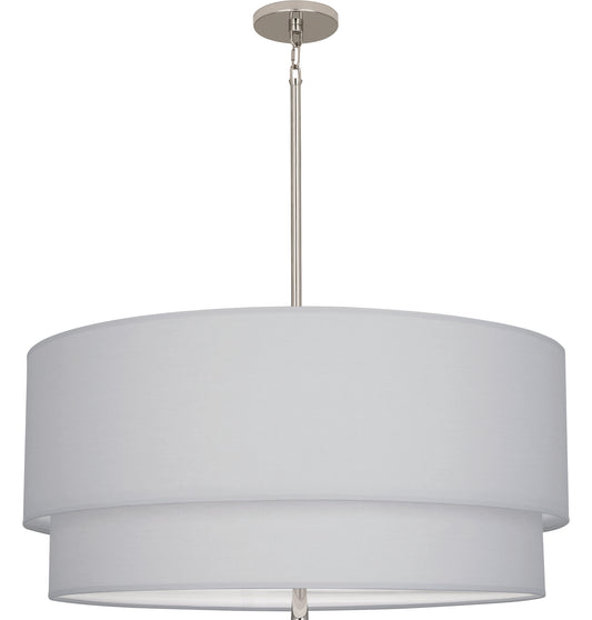 Robert Abbey  Decker Pendant in Polished Nickel Finish PG140