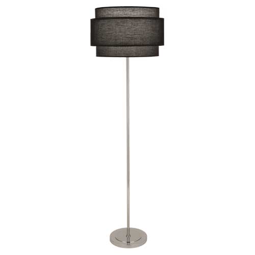 Robert Abbey  Decker Floor Lamp in Polished Nickel Finish RB133