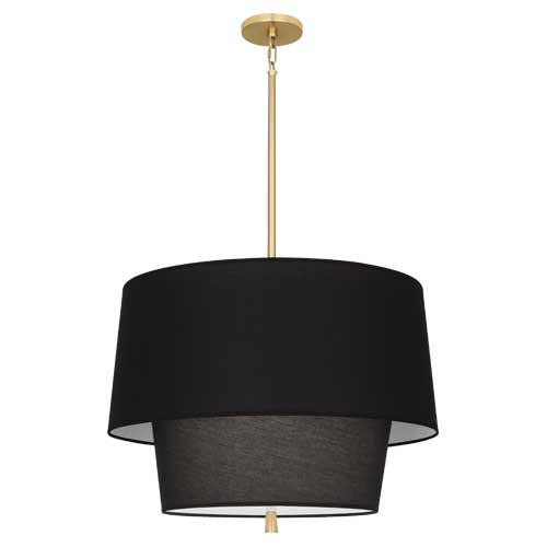 Robert Abbey  Decker Pendant in Modern Brass Finish RB137