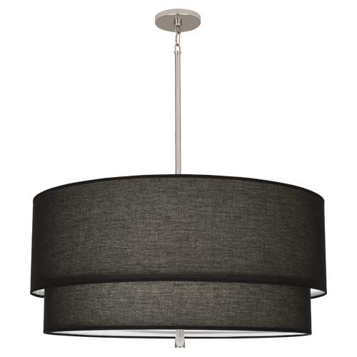 Robert Abbey  Decker Pendant in Polished Nickel Finish RB140