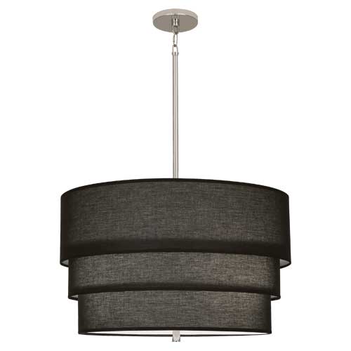 Robert Abbey  Decker Pendant in Polished Nickel Finish RB142