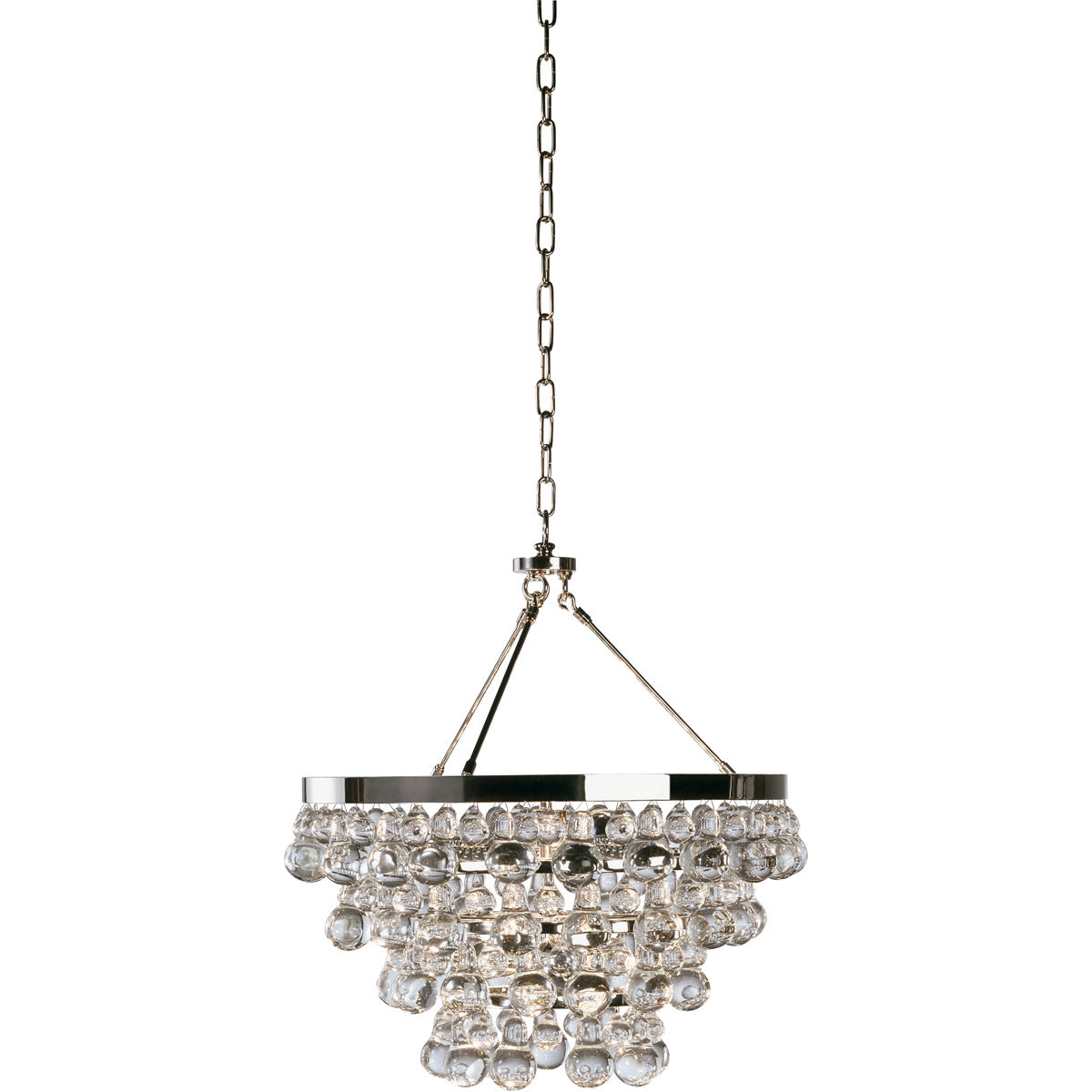 Robert Abbey  Bling Chandelier in Polished Nickel S1000