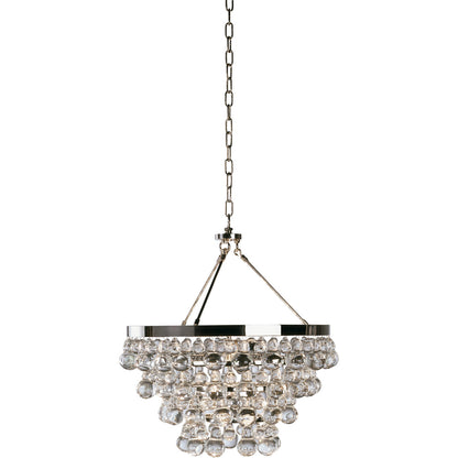 Robert Abbey  Bling Chandelier in Polished Nickel S1000