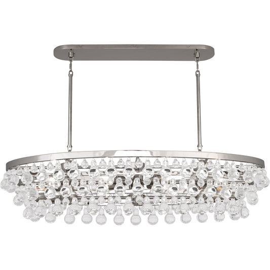 Robert Abbey  Bling Chandelier in Polished Nickel Finish S1007