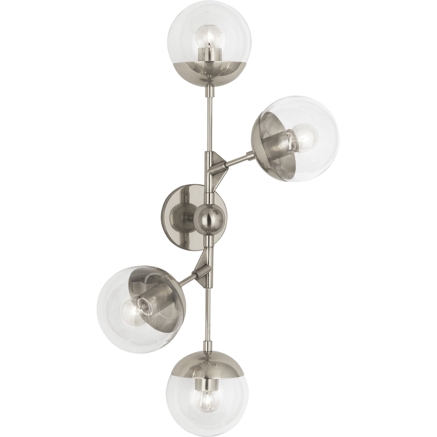 Robert Abbey  Celeste Wall Sconce in POLISHED NICKEL S1216