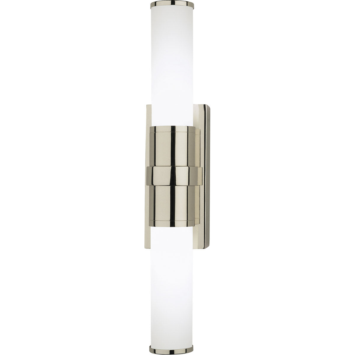 Robert Abbey   Roderick Wall Sconce in Polished Nickel Finish S1350