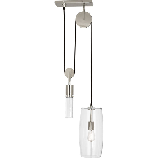 Robert Abbey  Gravity Pendant in Polished Nickel Finish S419