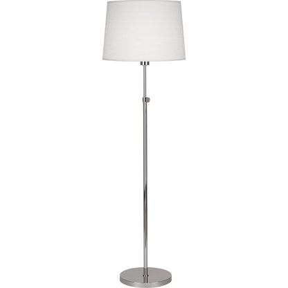 Robert Abbey  Koleman Floor Lamp in Polished Nickel S463