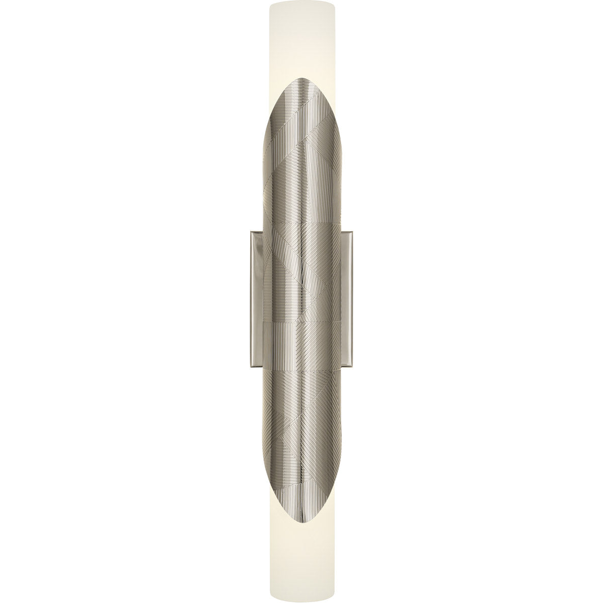 Robert Abbey  Michael Berman Michael Berman Brut Wall Sconce in Polished Nickel S621