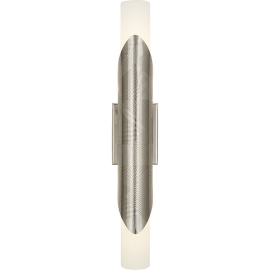 Robert Abbey  Michael Berman Michael Berman Brut Wall Sconce in Polished Nickel S621