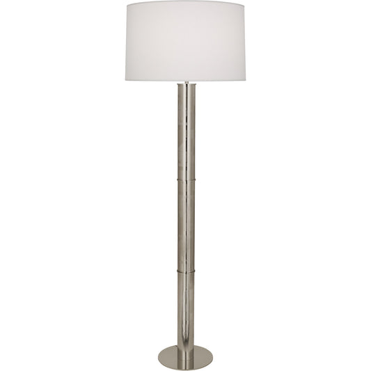 Robert Abbey  Michael Berman Michael Berman Brut Floor Lamp in Polished Nickel Finish S628