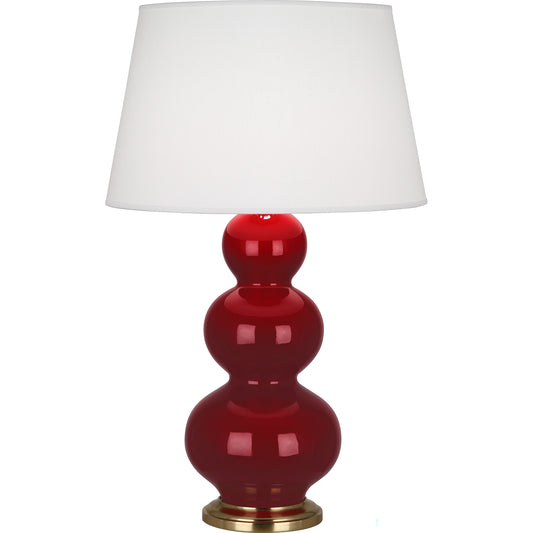 Robert Abbey  Sangria Triple Gourd Table Lamp SA40X