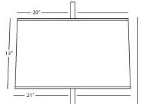 Robert Abbey  Replacement Shade for s2181