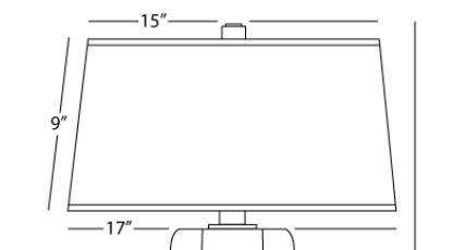 Robert Abbey  Replacement Shade for 434