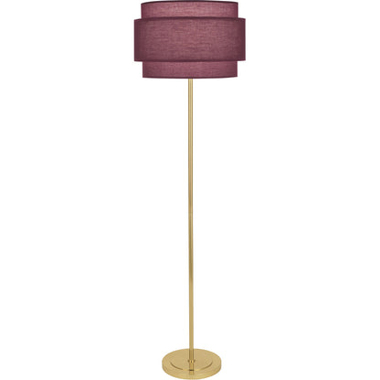 Robert Abbey  Decker Floor Lamp in Modern Brass Finish VW132