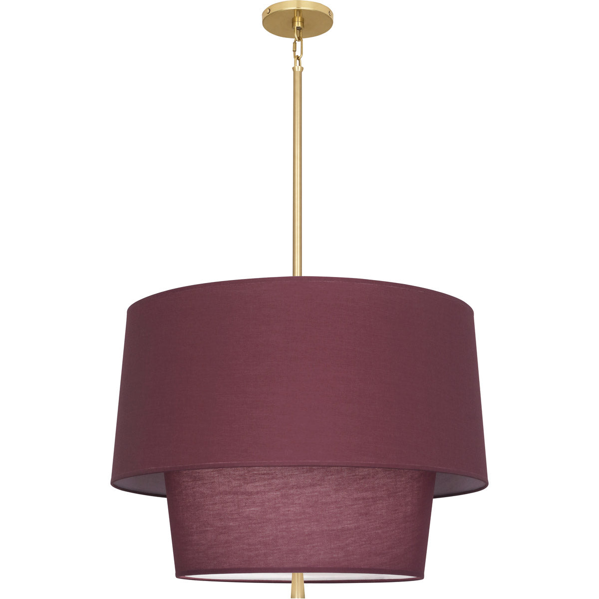 Robert Abbey  Decker Pendant in Modern Brass Finish VW137