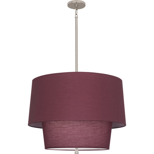 Robert Abbey  Decker Pendant in Polished Nickel Finish VW138