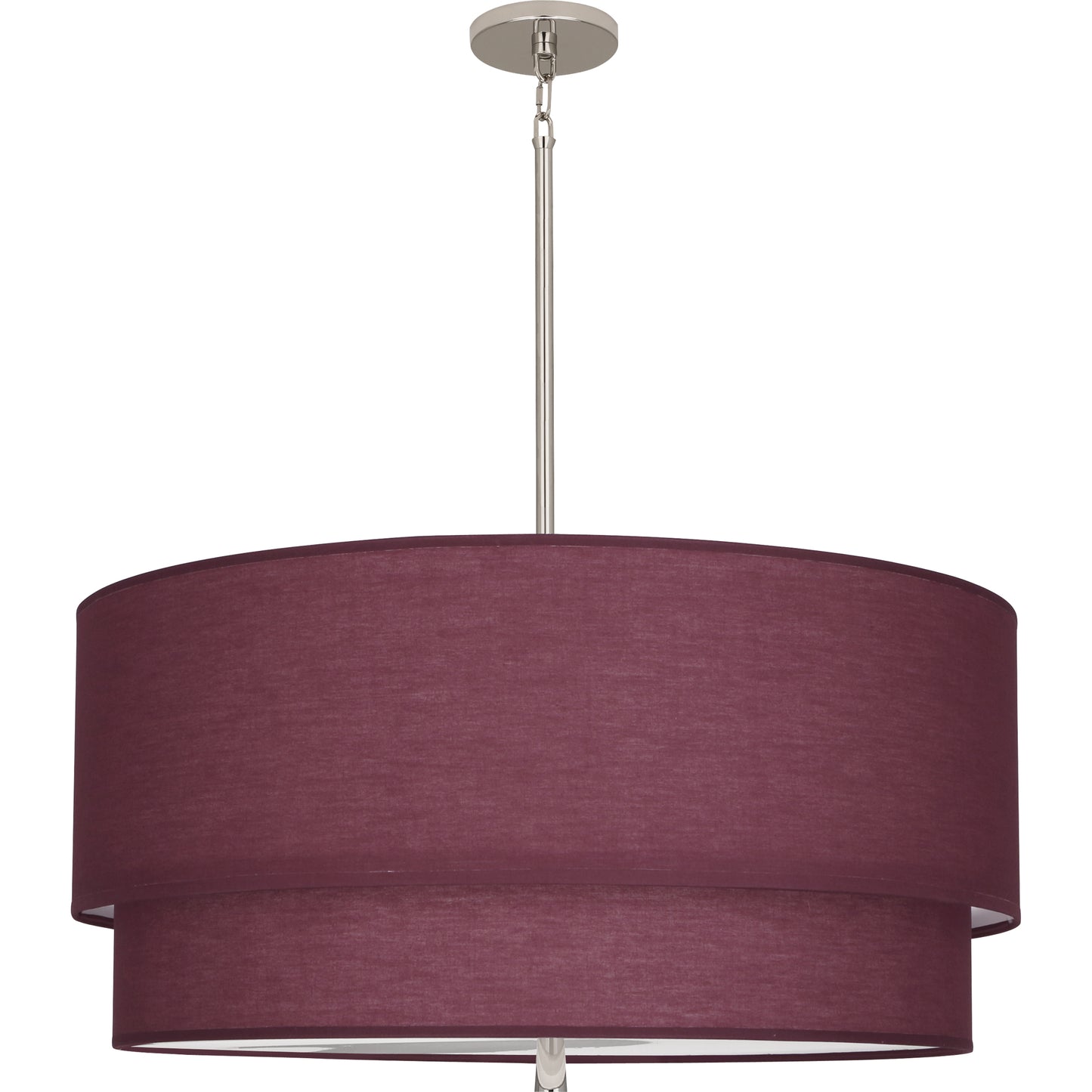 Robert Abbey  Decker Pendant in Polished Nickel Finish VW140