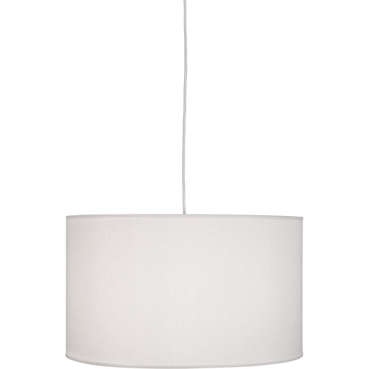 Robert Abbey  Elena Pendant in Painted White Finish W169