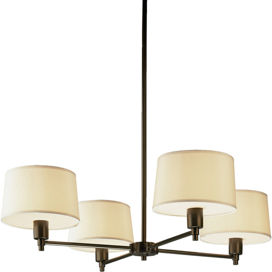 Robert Abbey  Real Simple Chandelier in Deep Bronze Finish Z1817