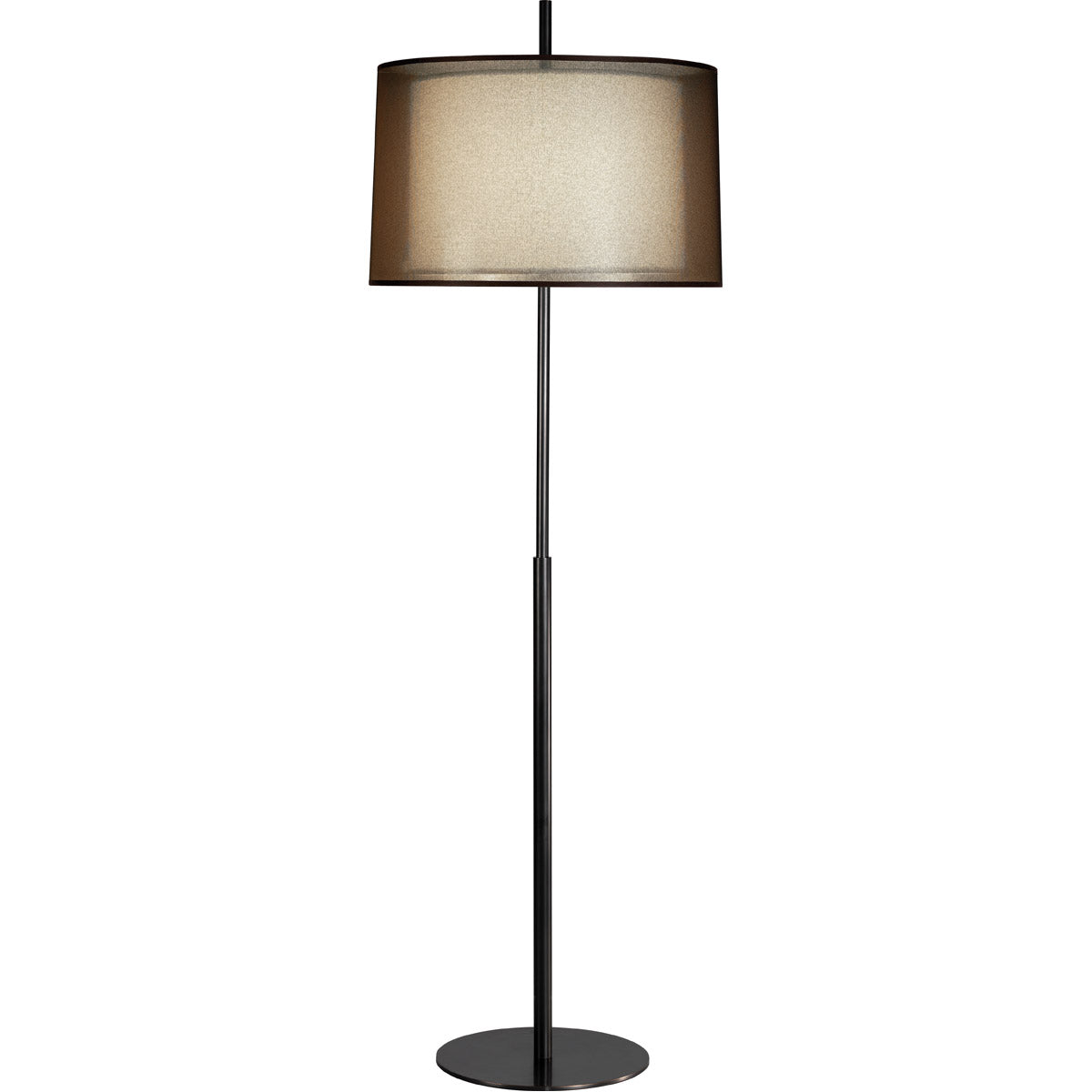 Robert Abbey  Saturnia Floor Lamp in Deep Patina Bronze Z2181