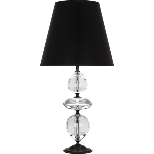 Robert Abbey  Williamsburg Williamsburg Orlando Table Lamp in Deep Patina Bronze Finish with Clear Crystal Accent Z260B