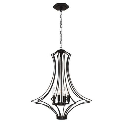 Robert Abbey  Grace Chandelier in Deep Patina Bronze Finish Z467